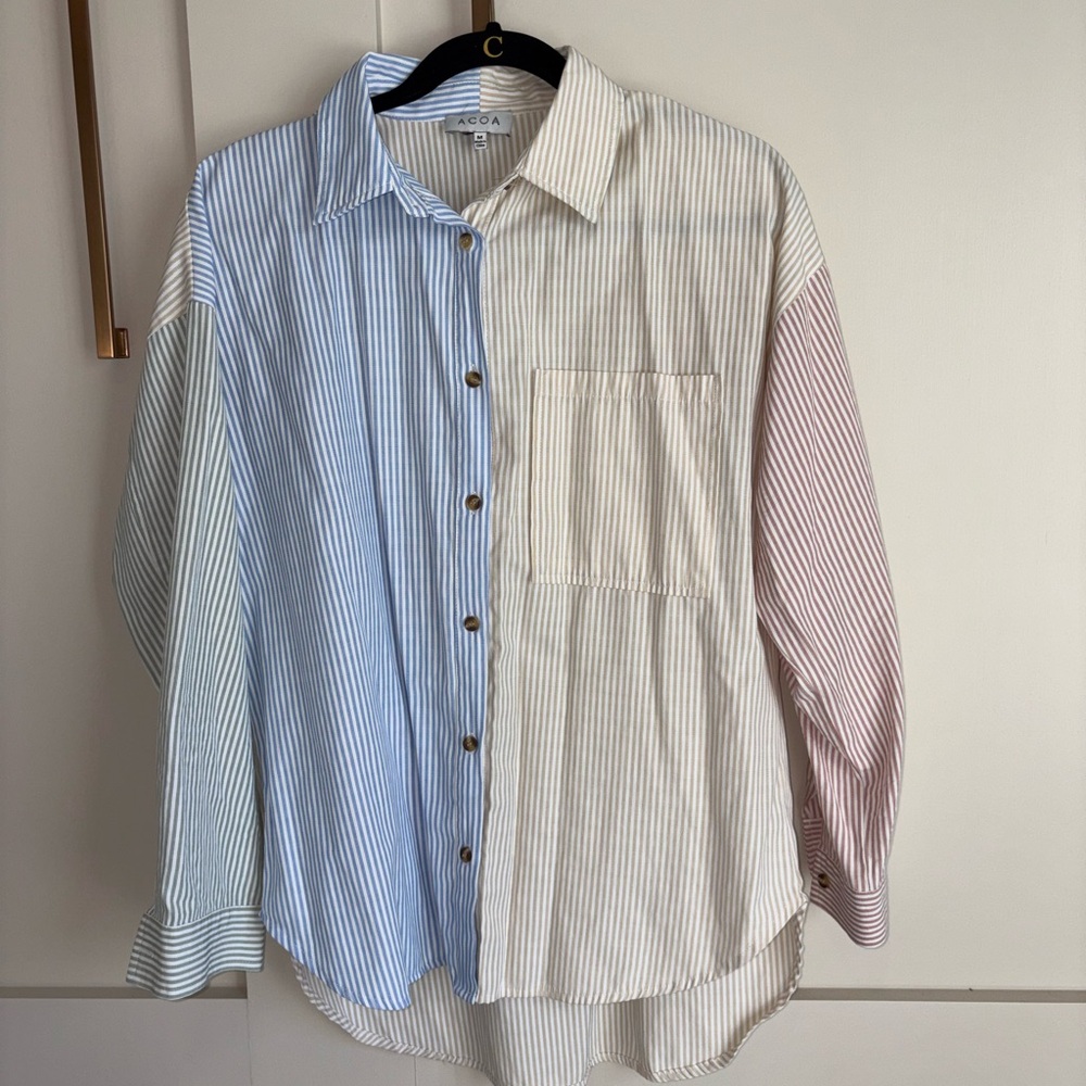 Multicolor Striped Woman’s Shirt